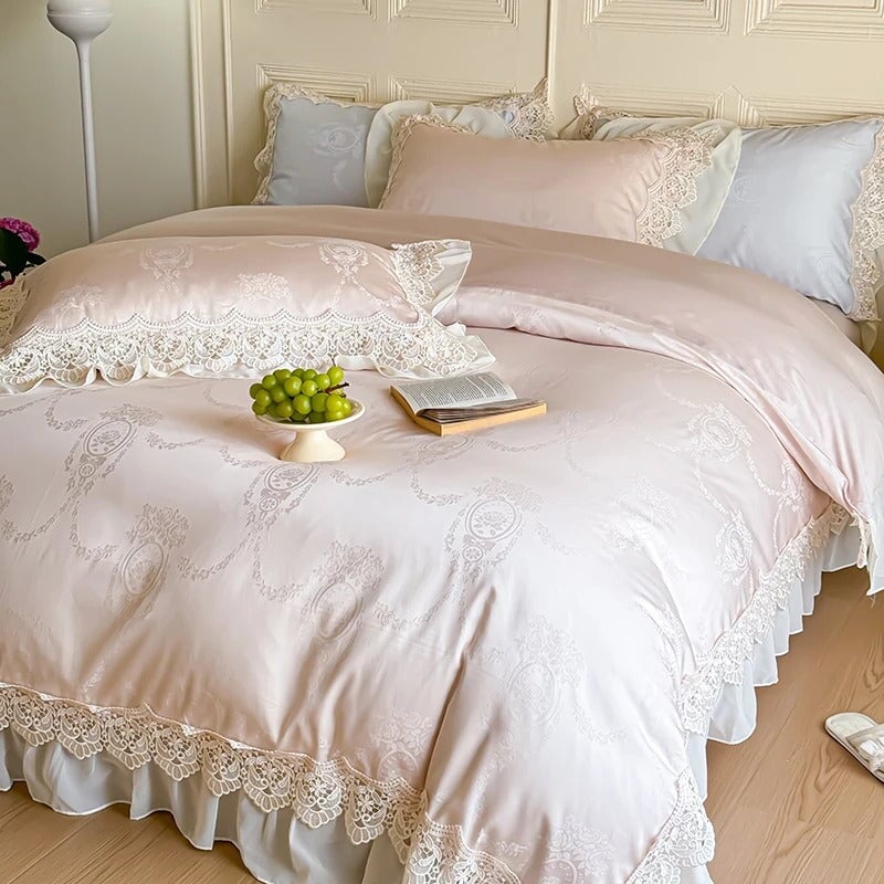 Lace & Blossom Luxury Bedding Set