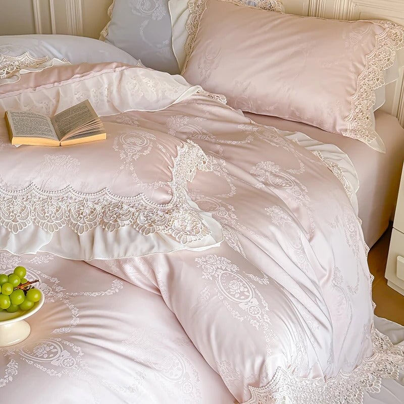 Lace & Blossom Luxury Bedding Set