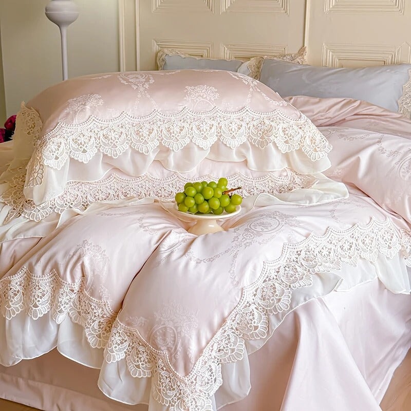 Lace & Blossom Luxury Bedding Set