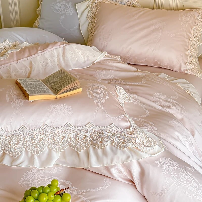 Lace & Blossom Luxury Bedding Set