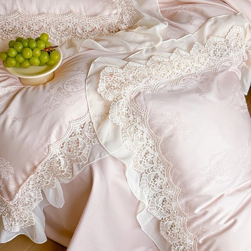 Lace & Blossom Luxury Bedding Set