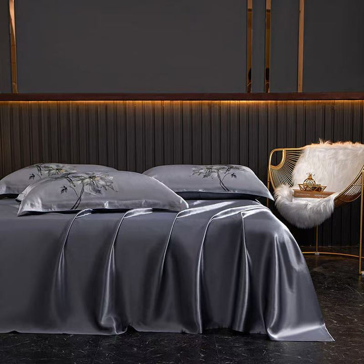 Lavande Étoile 100% Mulberry Silk 22mm Duvet Cover Set