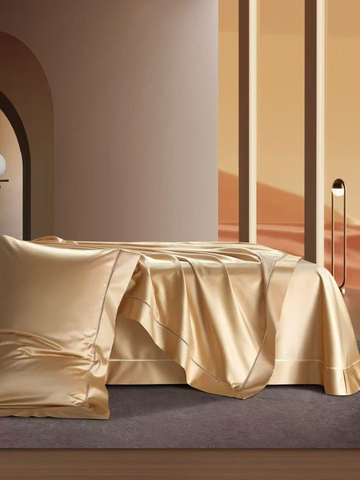 Linnea Gold 1200 TC Duvet Cover Set