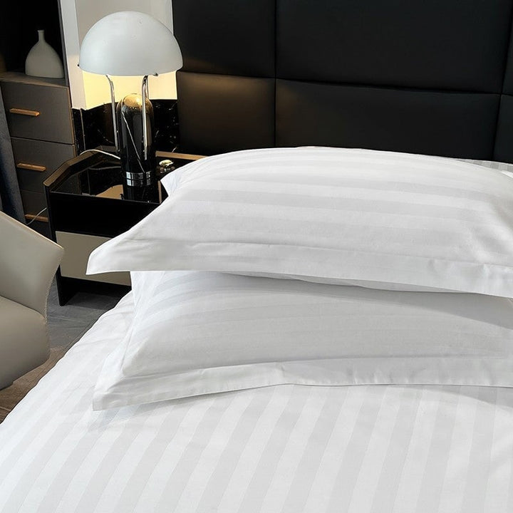 Lux Hotel Striped Sheet