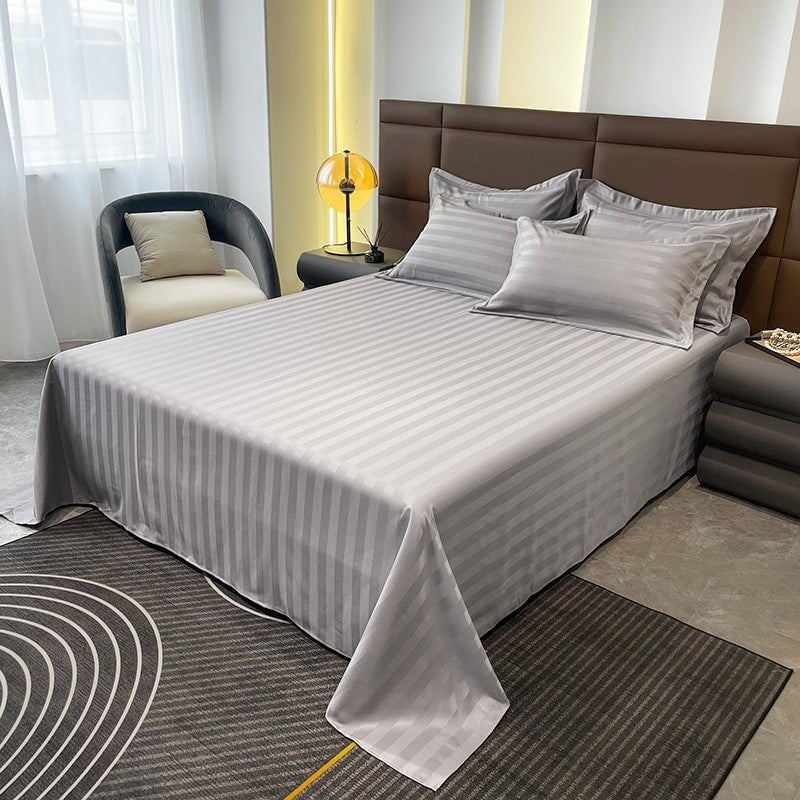 Lux Hotel Striped Sheet