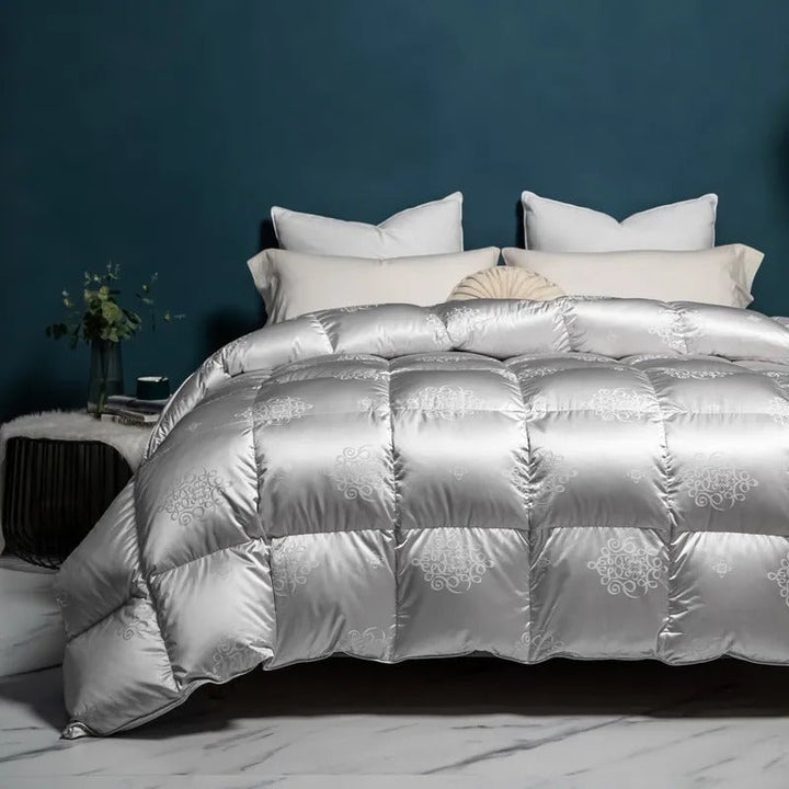 Luxury Metallic All-Season Goose Down Duvet