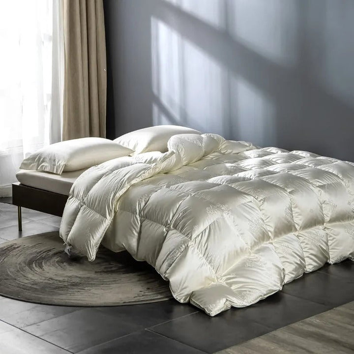 Luxury Metallic All-Season Goose Down Duvet