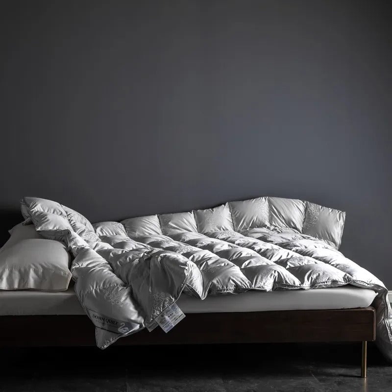 Luxury Metallic All-Season Goose Down Duvet
