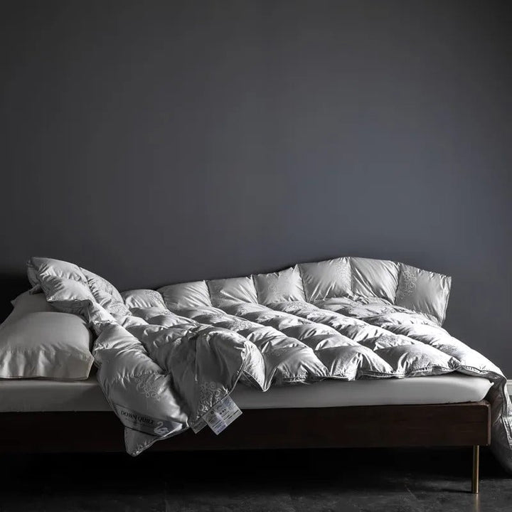 Luxury Metallic All-Season Goose Down Duvet