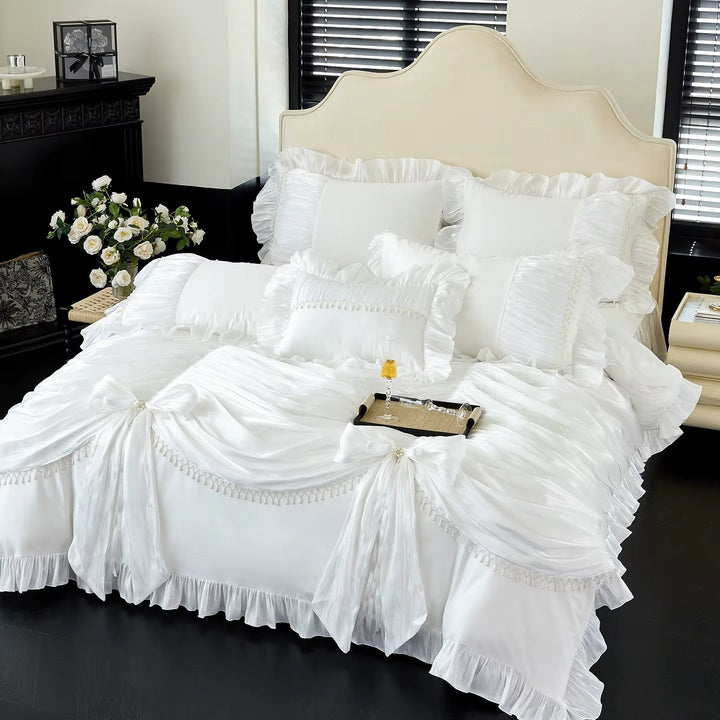 Maison Royale Ruffled Duvet Cover Set