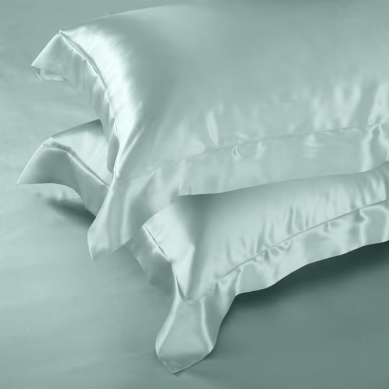 Mint Green 25 Momme Mulberry Silk Bedding Set