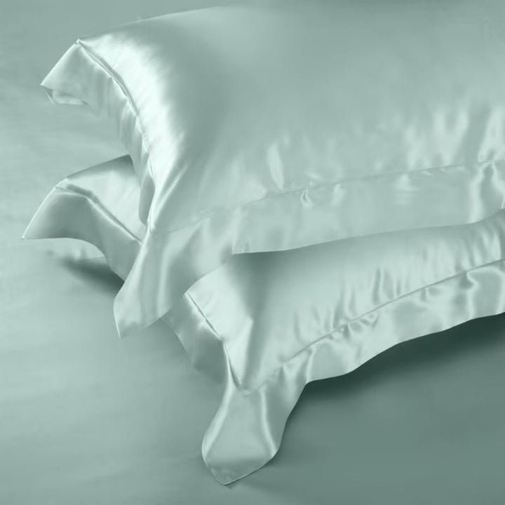 Mint Green 25 Momme Mulberry Silk Bedding Set