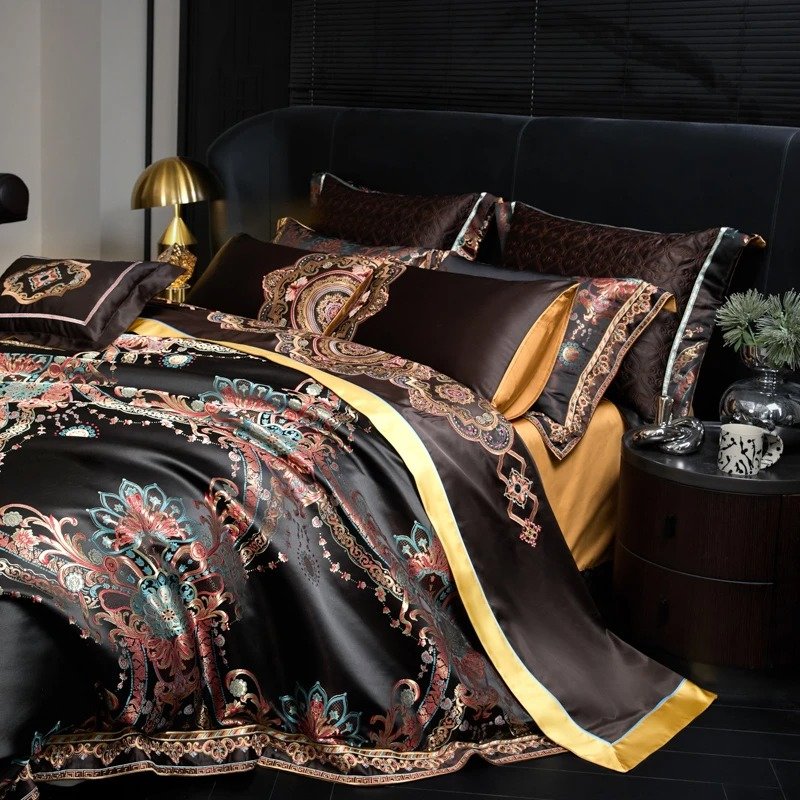 Nocturne Jacquard Luxury Bedding Set