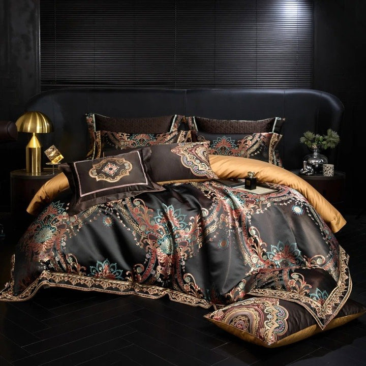 Nocturne Jacquard Luxury Bedding Set