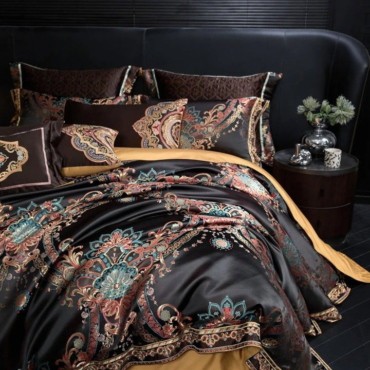 Nocturne Jacquard Luxury Bedding Set
