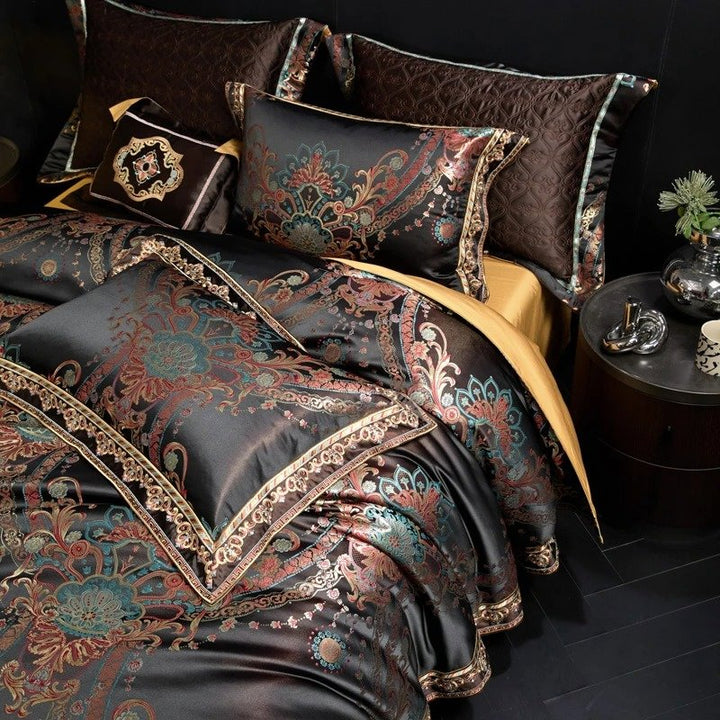 Nocturne Jacquard Luxury Bedding Set