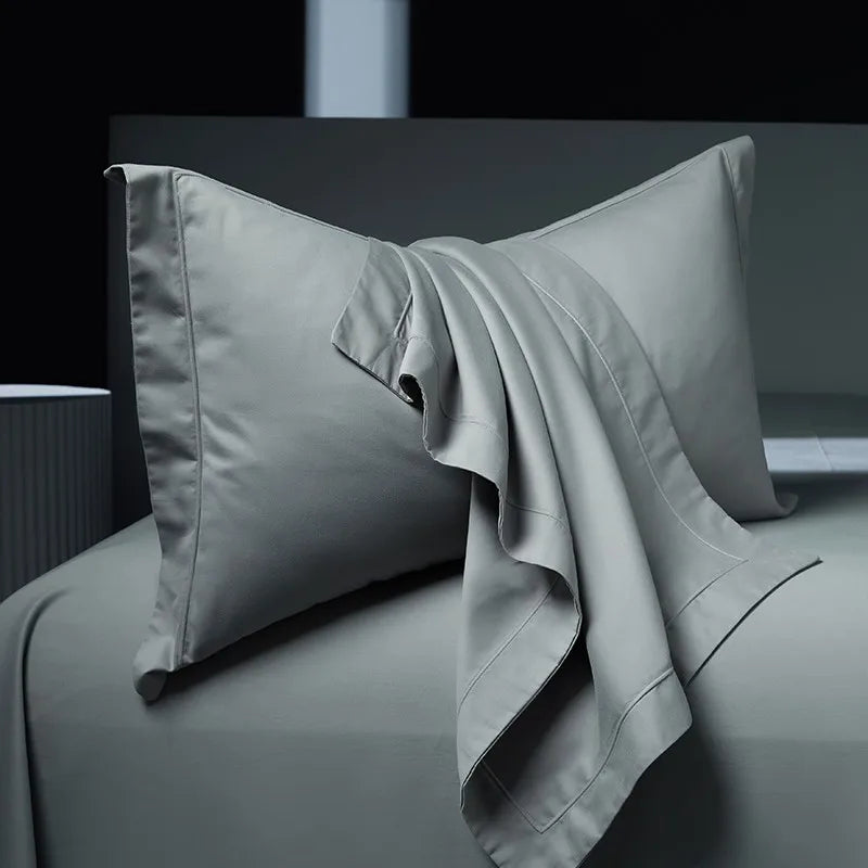 Nordic Elegance Brushed Cotton 4-Piece Bedding Set