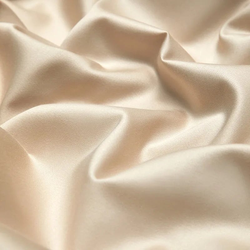 One-Line 1000 TC Camel Beige Duvet Cover Set