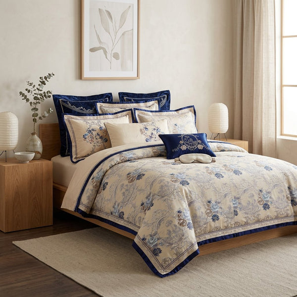 Oriental Jacquard Luxury Bedding Set (600 TC)