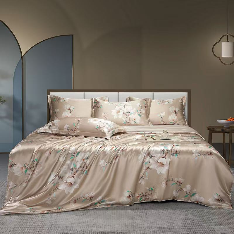 Pearl Petal 100% Mulberry Silk 22mm Duvet Cover Set