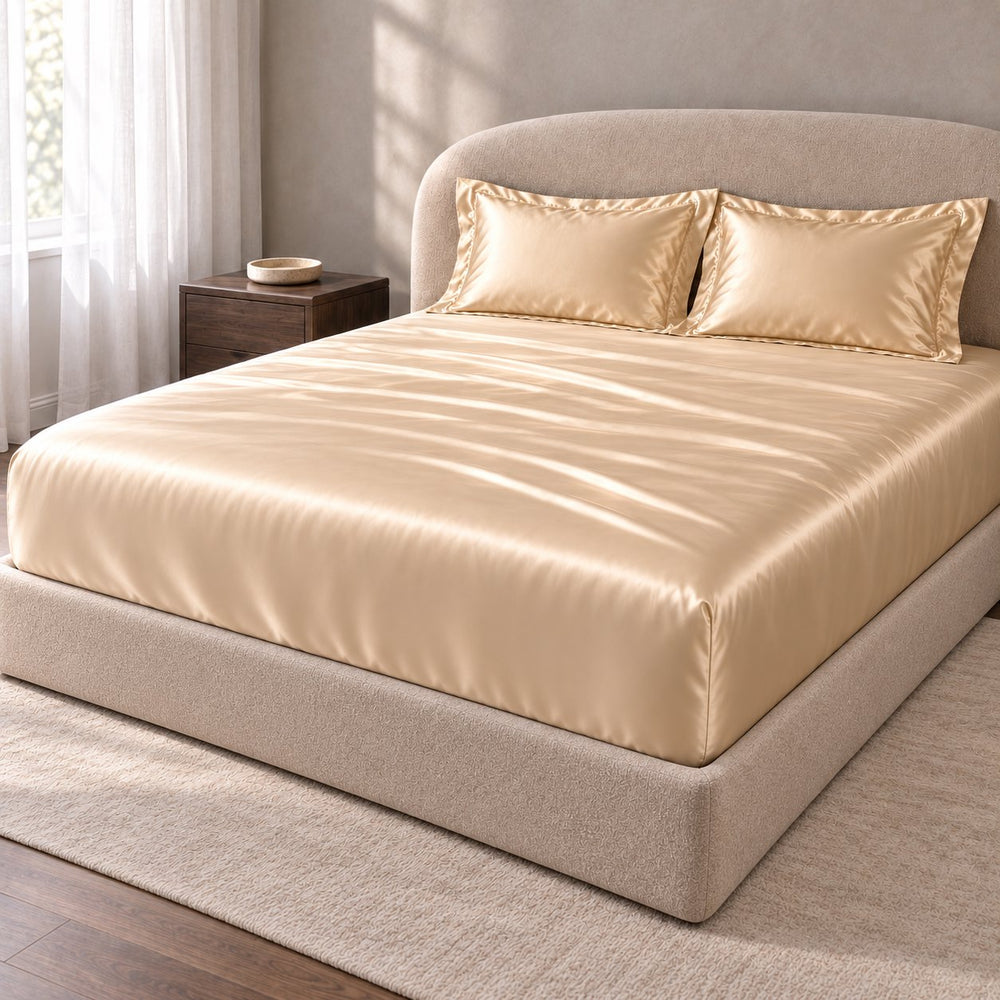 Premium 22 Momme Mulberry Silk Bed Sheet