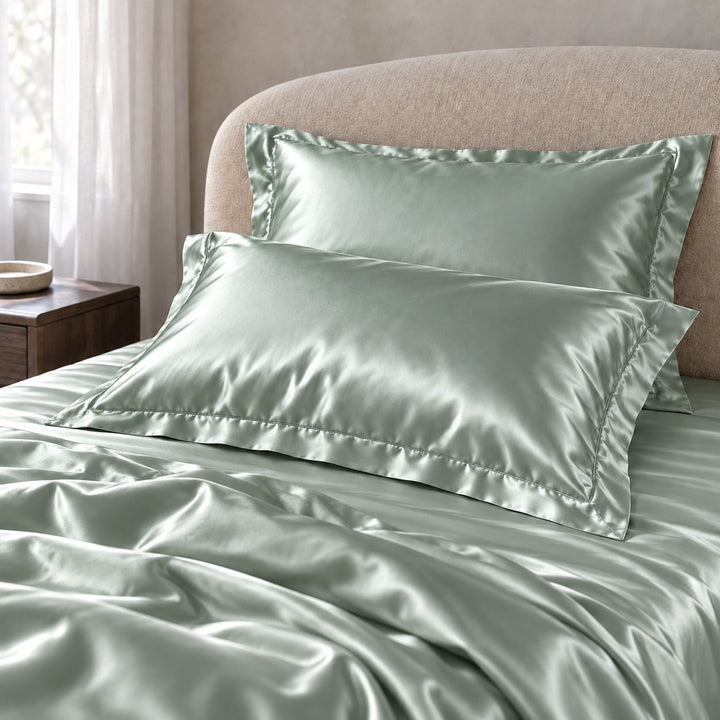 Premium 22 Momme Mulberry Silk Pillowcases (Set of 2)