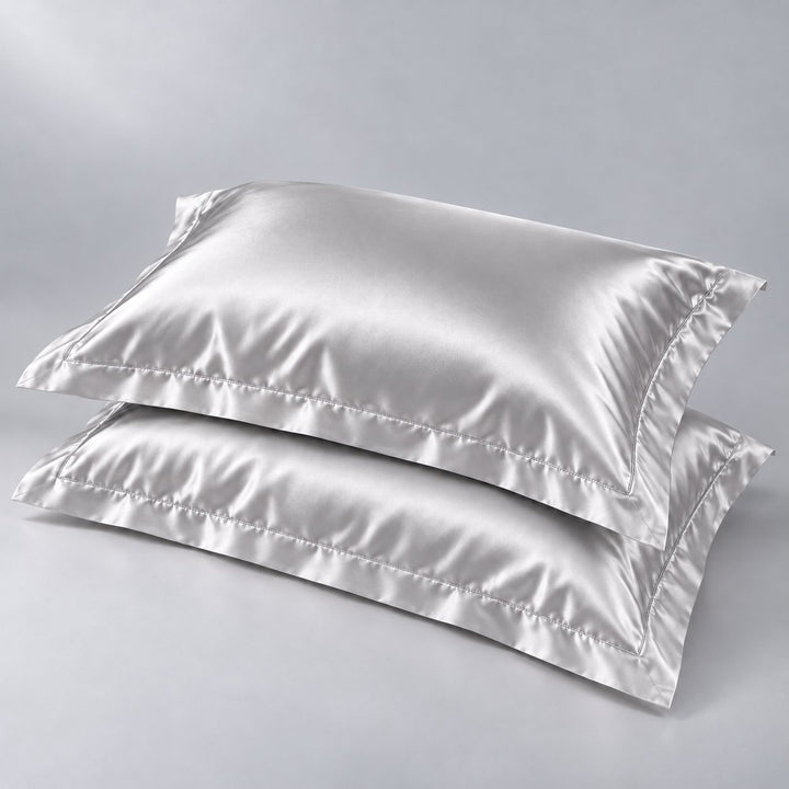 Premium 22 Momme Mulberry Silk Pillowcases (Set of 2)