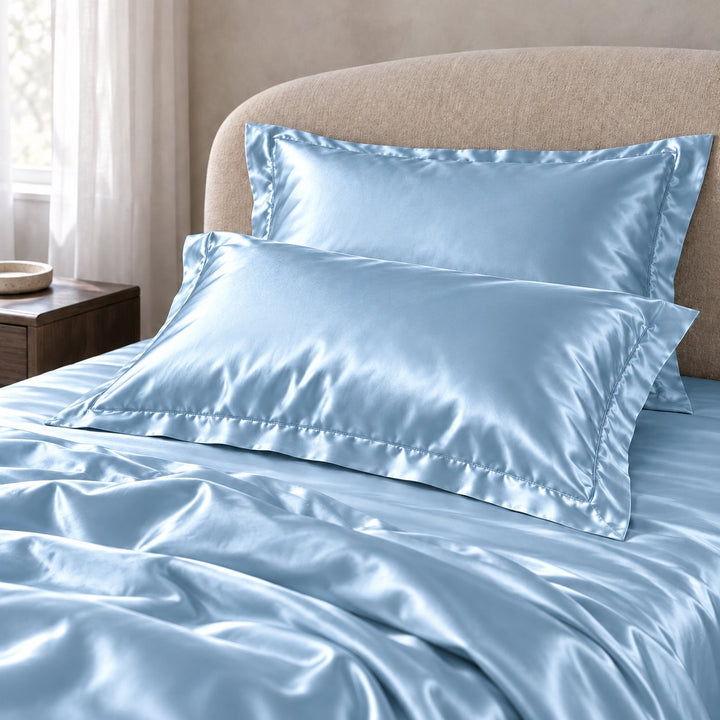 Premium 22 Momme Mulberry Silk Pillowcases (Set of 2)