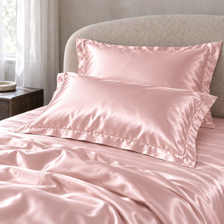 Premium 22 Momme Mulberry Silk Pillowcases (Set of 2)
