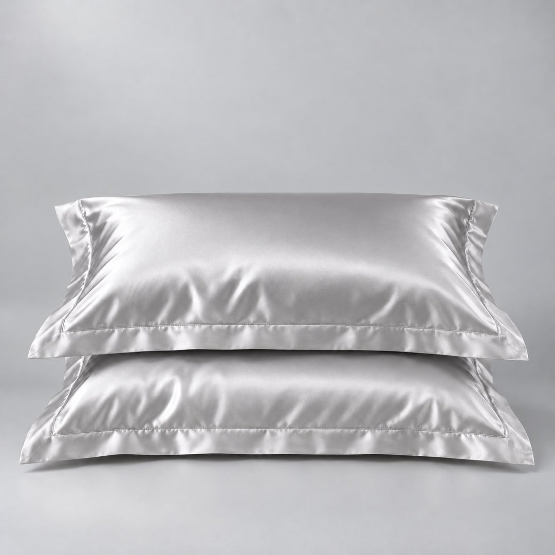 Premium 22 Momme Mulberry Silk Pillowcases (Set of 2)