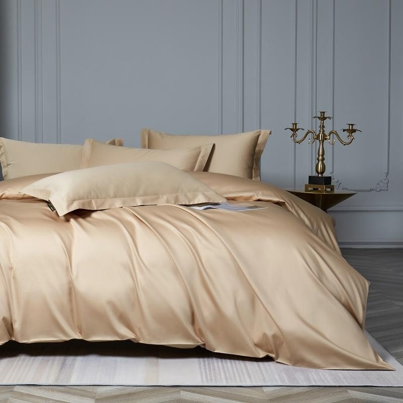 Prestige Beige 1000 TC Duvet Cover Set - Main Image