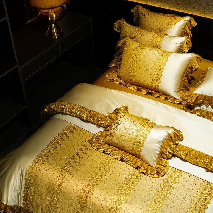 Regal Golden Edge Luxury Bedding Set