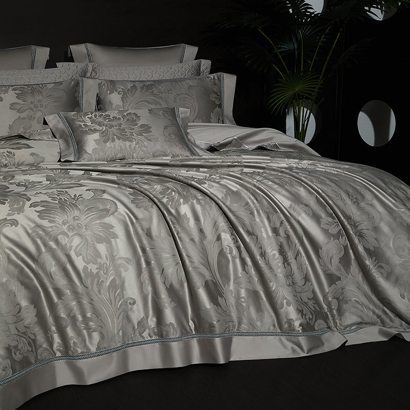 Graphite Duvet Cover Set (Egyptian Cotton, 1200 TC)