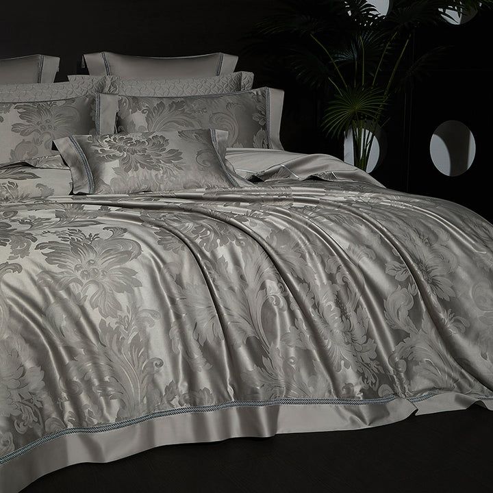 Graphite Duvet Cover Set (Egyptian Cotton, 1200 TC)