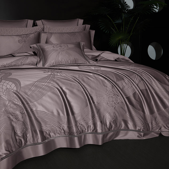 Iris Duvet Cover Set (Egyptian Cotton, 1200 TC)