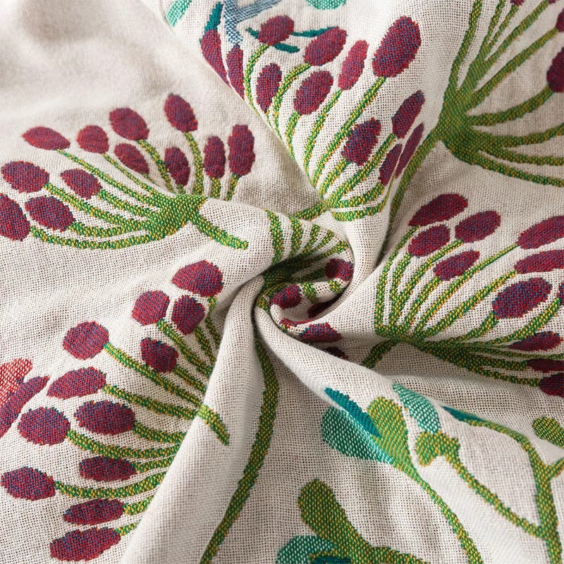 Roomie Wildflower Gauze Cotton Blanket