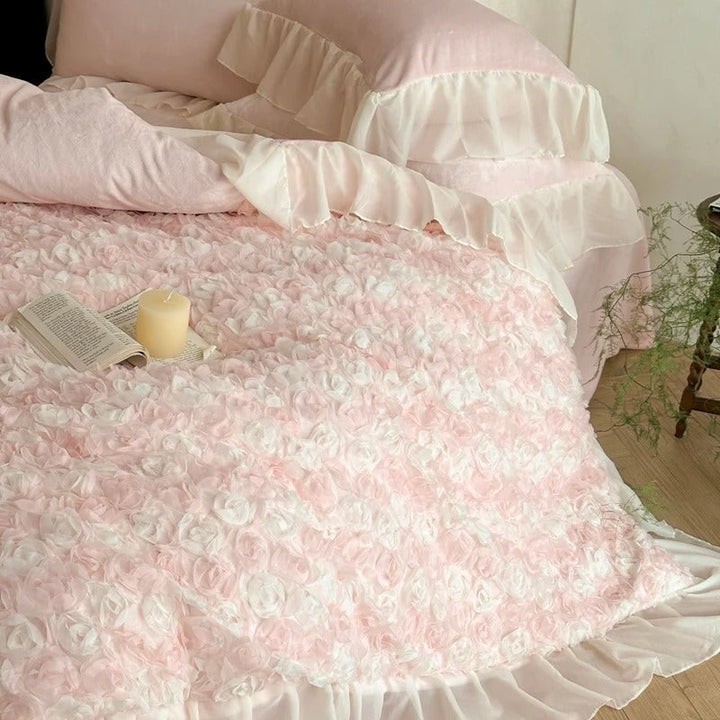 Rosé Royale Velvet Luxury Bedding Set