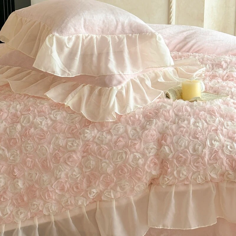 Rosé Royale Velvet Luxury Bedding Set