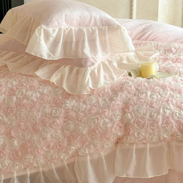 Rosé Royale Velvet Luxury Bedding Set