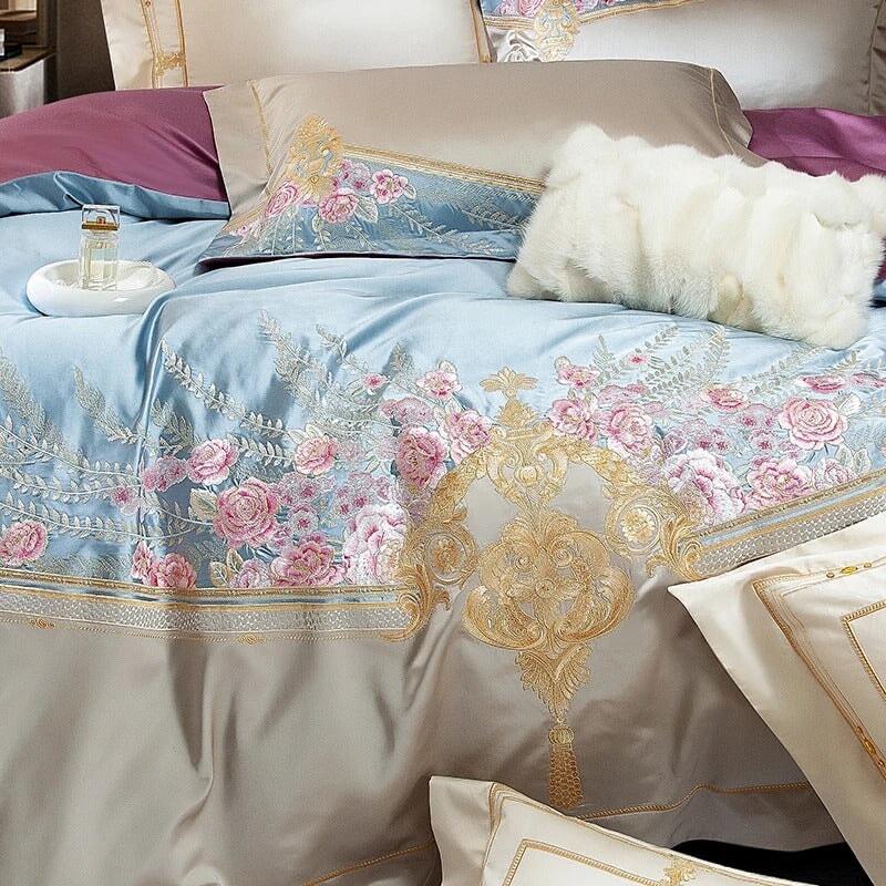 Serenade Embroidered Duvet Cover Set