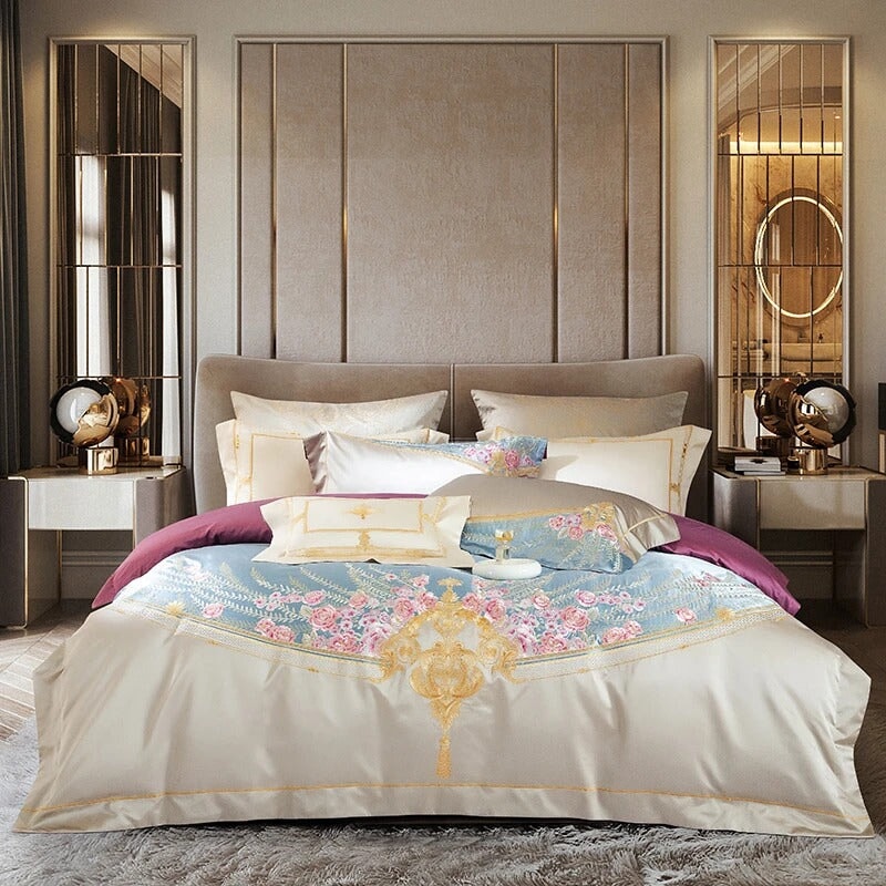 Serenade Embroidered Duvet Cover Set