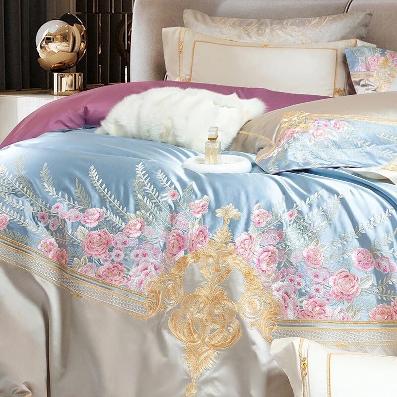 Serenade Embroidered Duvet Cover Set