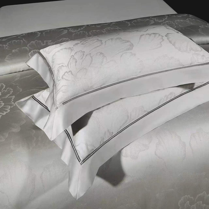 Silver Cloud Duvet Cover Set (Egyptian Cotton, 1000 TC)