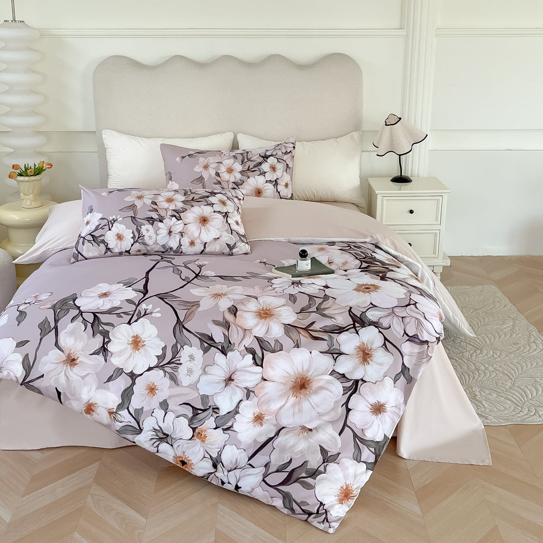 Soft Bloom Duvet Cover Set