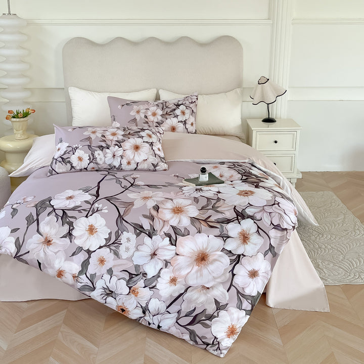 Soft Bloom Duvet Cover Set