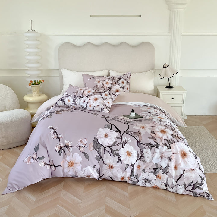 Soft Bloom Duvet Cover Set