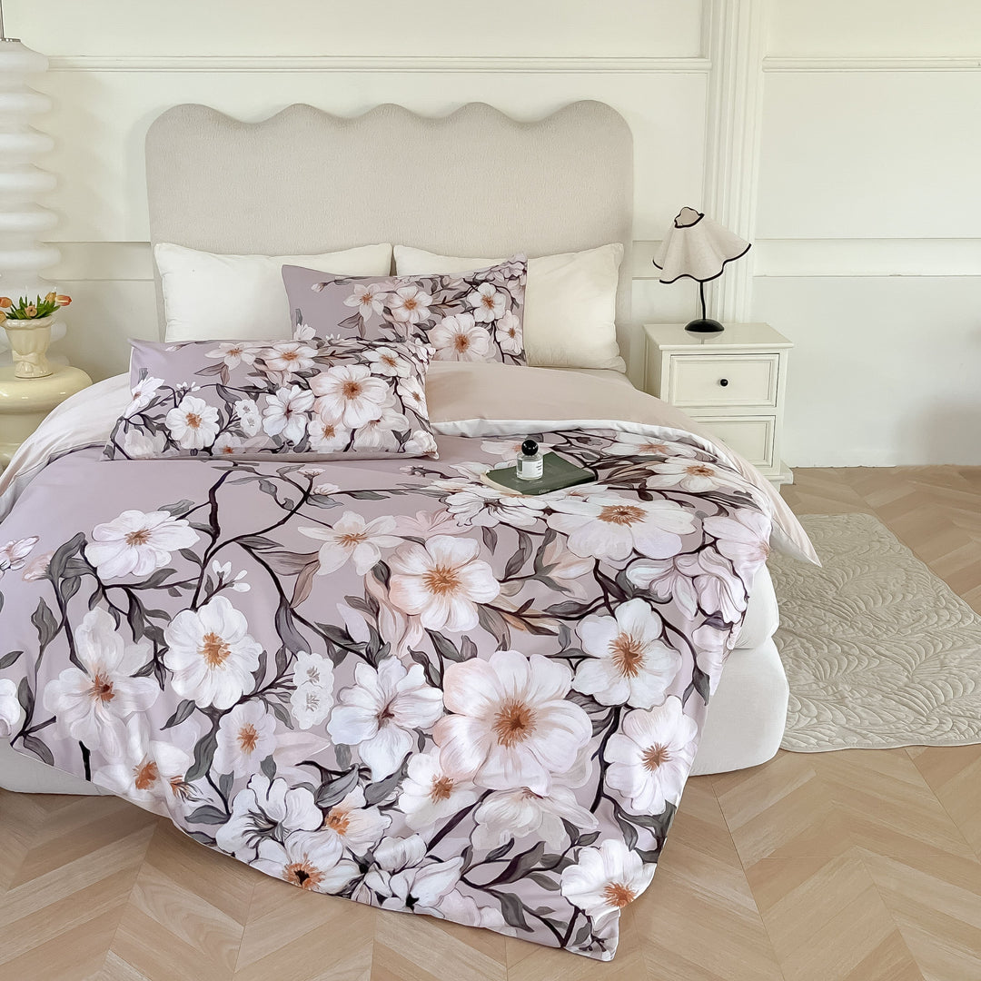 Soft Bloom Duvet Cover Set