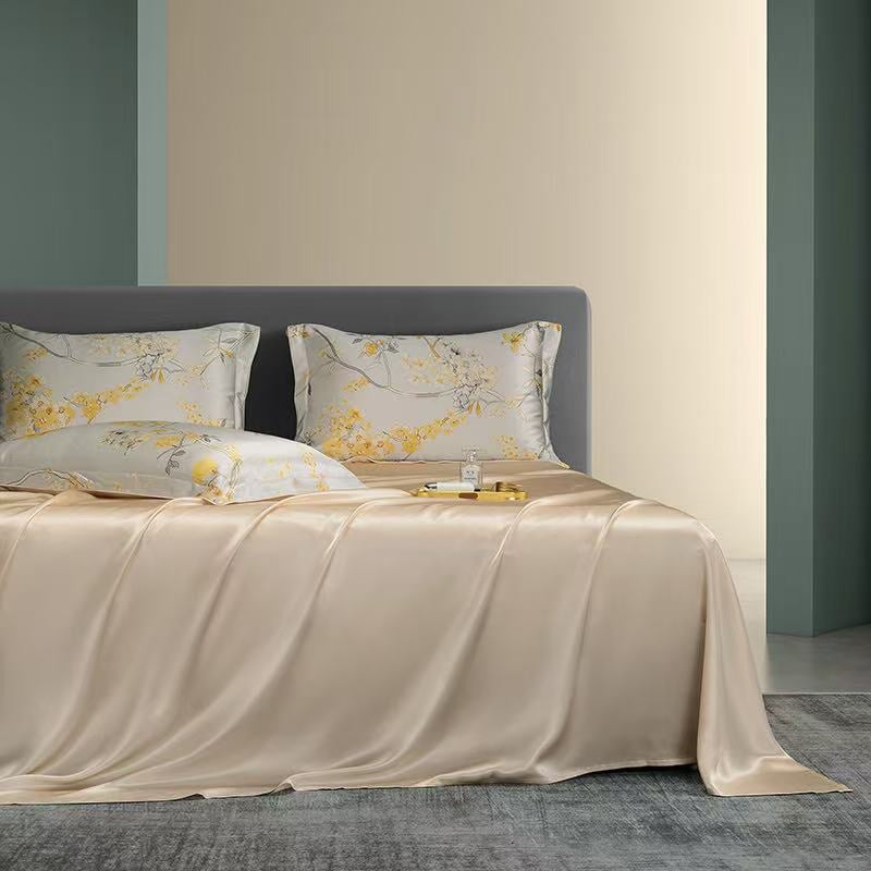 Sunlit 100% Mulberry Silk 22mm Duvet Cover Set