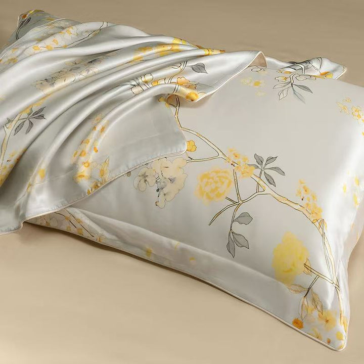 Sunlit 100% Mulberry Silk 22mm Duvet Cover Set