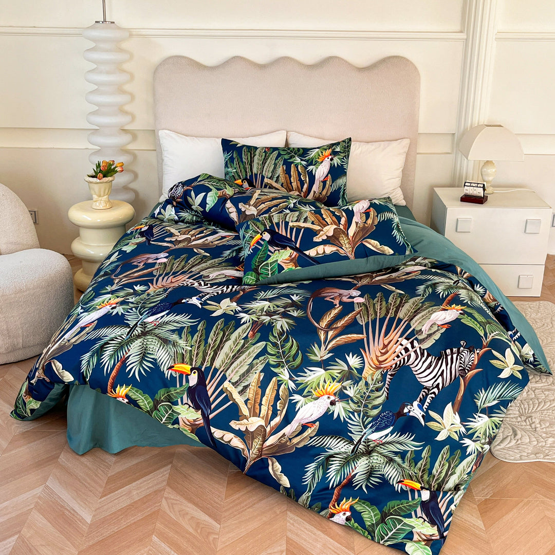 Tropico Duvet Cover Set (Egyptian Cotton, 500 TC)